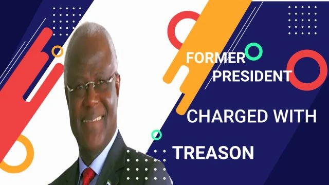 FORMER PRESIDENT ERNEST BAI KOROMA HAS BEEN CHARGED WITH TREASON