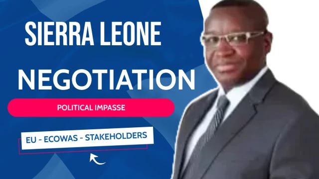 POLITICAL IMPASSE NEGOTIATION STARTED BETWEEN SLPP AND APC