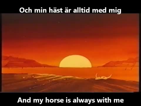 Tecknat Barn Svenska:Lucky Luke TV Serie (1985-1986) VHSRIPPEN (Svenska) End Scene (4D)
