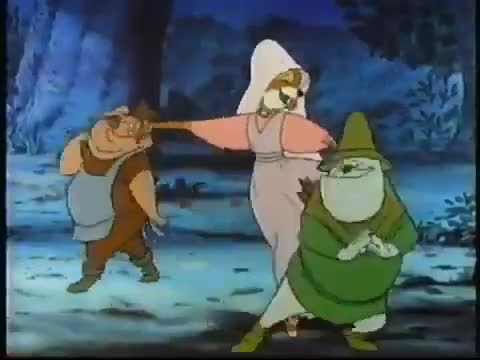 Tecknat Barn Svenska:Robin Hood (1973 Walt Disney Home Video AB) VHSRIPPEN (Engelska) Biotrailer (3D)