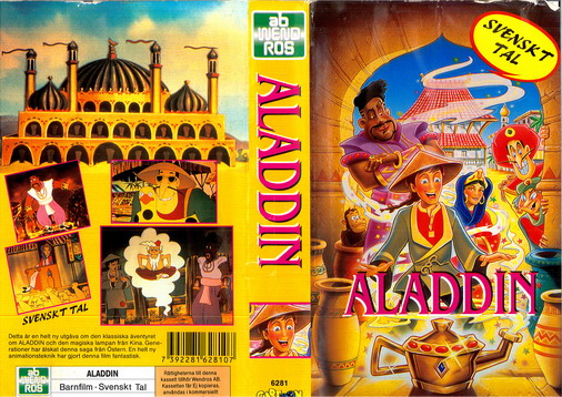 ⁣Tecknat Barn Svenska:Aladdin Bevanfield Films (1992) VHSRIPPEN (Svenska) Hela Filmen (HD)
